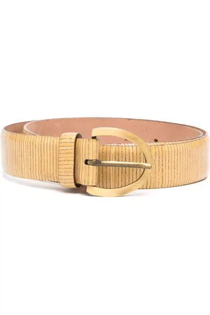 Giorgio Armani 1990s ribbed leather belt