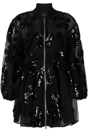 Simone Rocha Sequin-embellished tulle coat