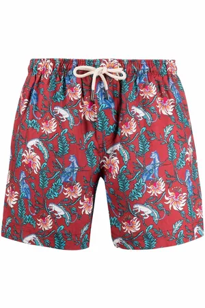 PENINSULA SWIMWEAR Malindi floral-print swimming shorts