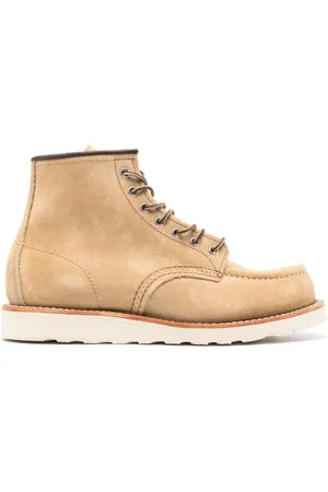 Red Wing Round-toe suede ankle boots