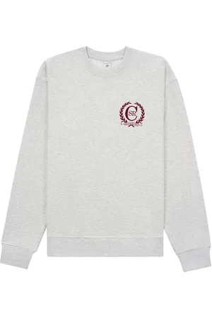 Sporty & Rich Crest logo-print sweatshirt