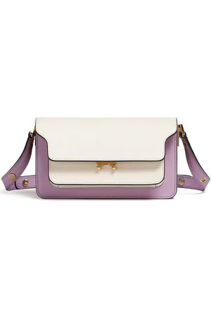 Marni Trunk leather shoulder bag