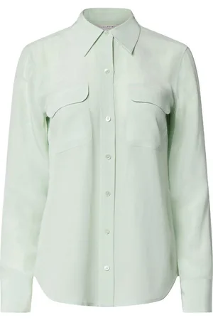 Equipment Silk long-sleeve shirt