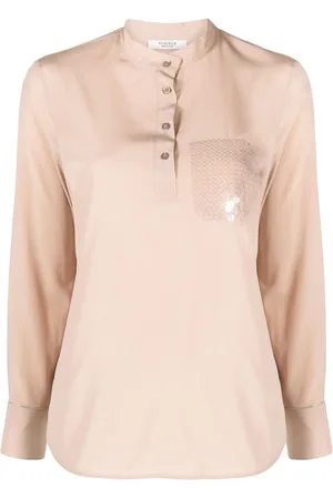 PESERICO SIGN Sequin-embellished shirt