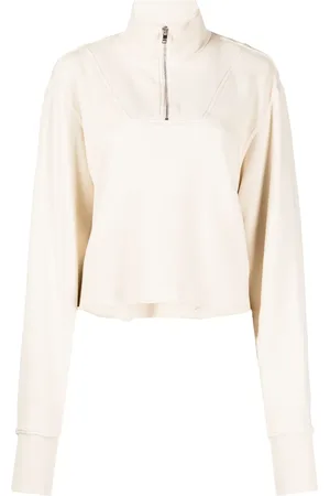 Les Tien Half-zip cotton sweatshirt