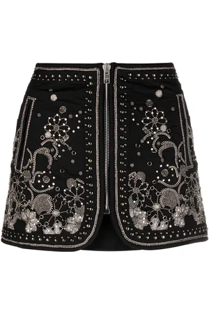 Isabel Marant Blanca embellished miniskirt