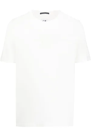C.P. Company Logo-embroidered cotton T-shirt