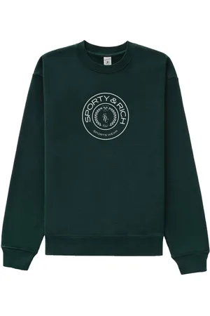 Sporty & Rich Connecticut Crest cotton sweatshirt