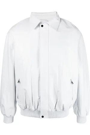 Manokhi Leather bomber jacket