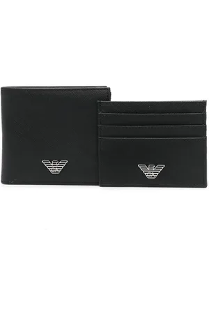 Emporio Armani Logo-plaque wallet set
