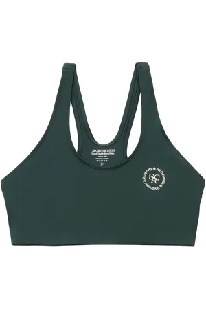 Sporty & Rich Logo-print performance top