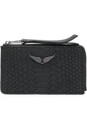 Zadig & Voltaire Logo-plaque leather purse