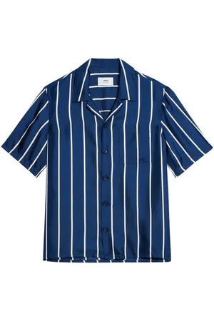 Ami Striped short-sleeve shirt