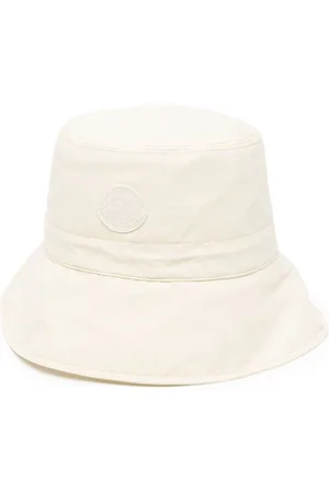 Moncler Logo-patch cotton bucket hat