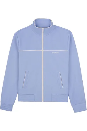 Sporty & Rich Logo-print zip-fastening jacket