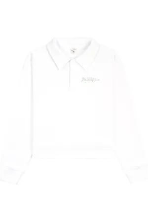 Sporty & Rich Health Club logo-print polo shirt