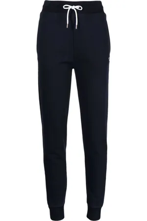 Maison Kitsuné Drawstring-fastening cotton track pants