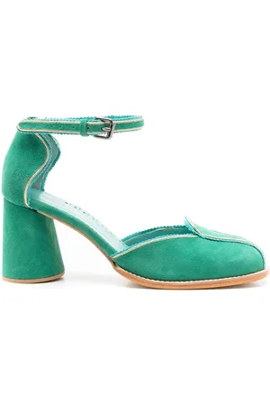 Sarah Chofakian Noell 65mm suede pumps