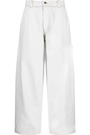 Maison Margiela Mid-rise wide-leg jeans