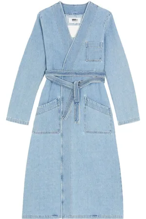 Maison Margiela Collarless trench coat