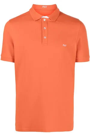 FAY Logo-embroidered polo shirt