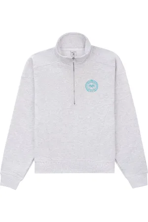 Sporty & Rich Zip-up cotton sweatshirt