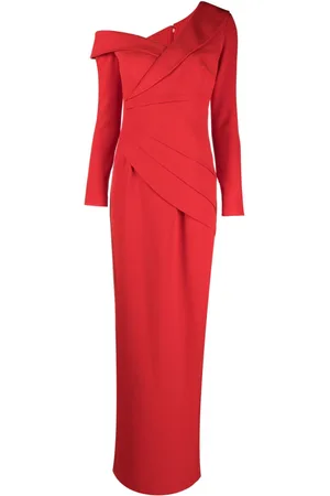 Safiyaa Off-shoulder long gown