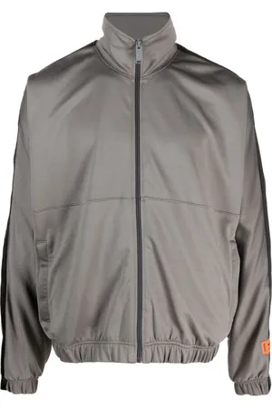 Heron Preston Logo-patch zip-up sweatshirt