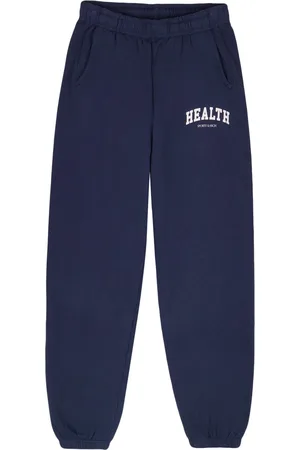 Sporty & Rich Health Ivy logo-print sweatpants