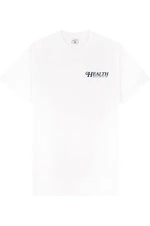 Sporty & Rich 70s Health logo-print T-shirt