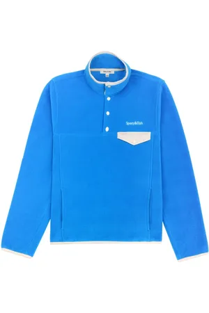 Sporty & Rich Logo-embroidered fleece sweatshirt