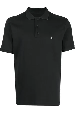 RAG&BONE Logo-embroidered cotton polo shirt