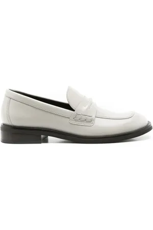 Sarah Chofakian Eliza leather loafers