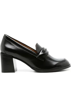 Sarah Chofakian Eliza 70mm heeled loafers
