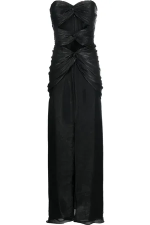 Costarellos Brigitta cut-out gown