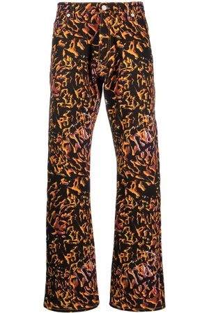 Palmers Abstract-print straight-leg trousers