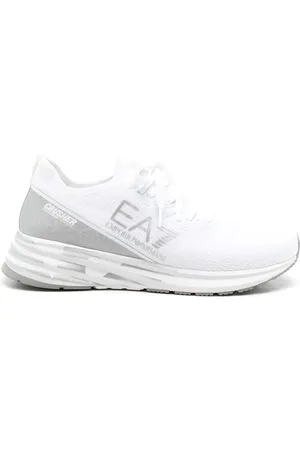 EA7 Logo-print low-top sneakers