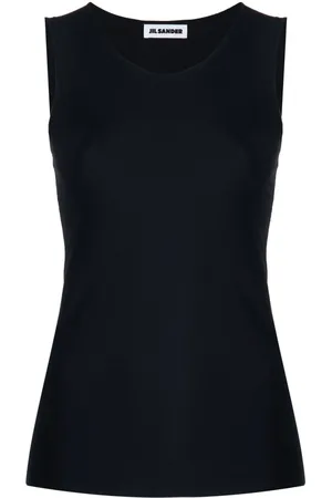 Jil Sander Sleeveless stretch tank top