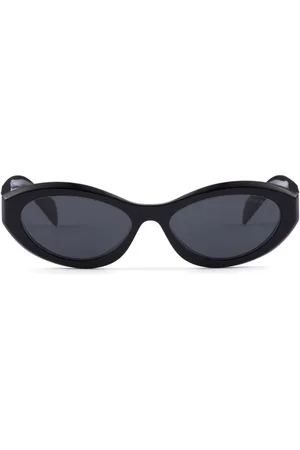 Prada Symbole oval-frame sunglasses