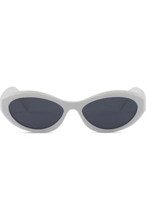 Prada Symbole oval-frame sunglasses