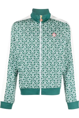 Casablanca Monogram-jacquard track jacket