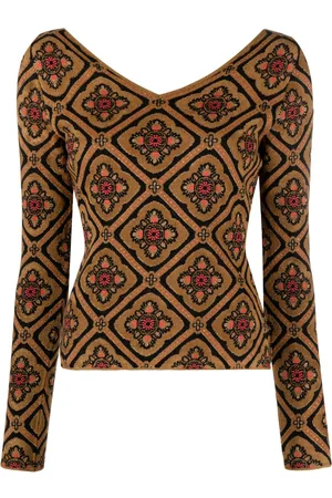 Etro Floral-jacquard sweater