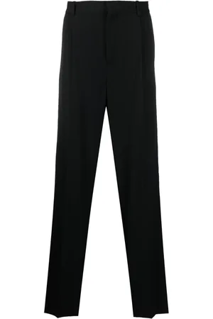 Botter Straight-leg pleated wool trousers