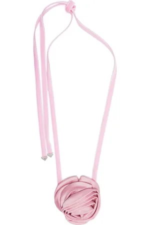 Prada Rose-appliqué choker necklace