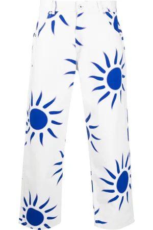 Liberal Youth Ministry Graphic-print straight-leg jeans
