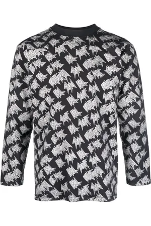 ERL Logo-print long-sleeved T-shirt