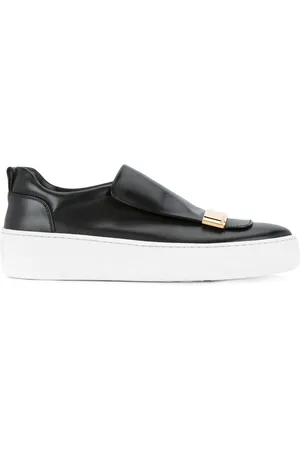 Sergio Rossi Plaque detail slip-on sneakers