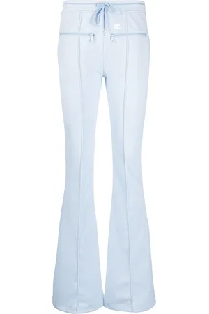 Courrèges Seam-detailing flared track pants