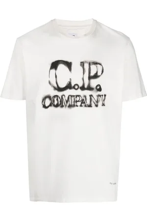 C.P. Company Faded logo-print T-shirt