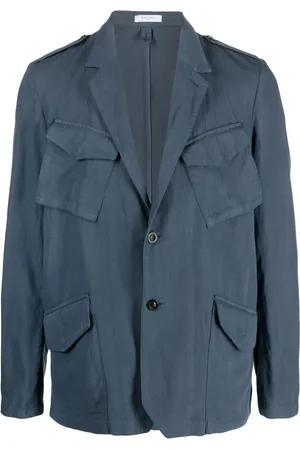 Boglioli Pocket-detail single breasted jacket